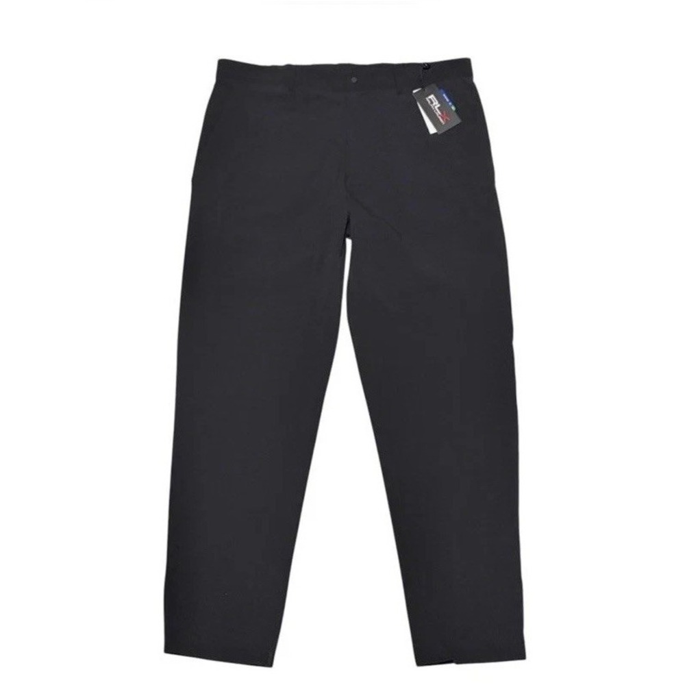 RLX Ralph Lauren Mens Golf Core Pants Black 36x32 Stretch Performance NEW